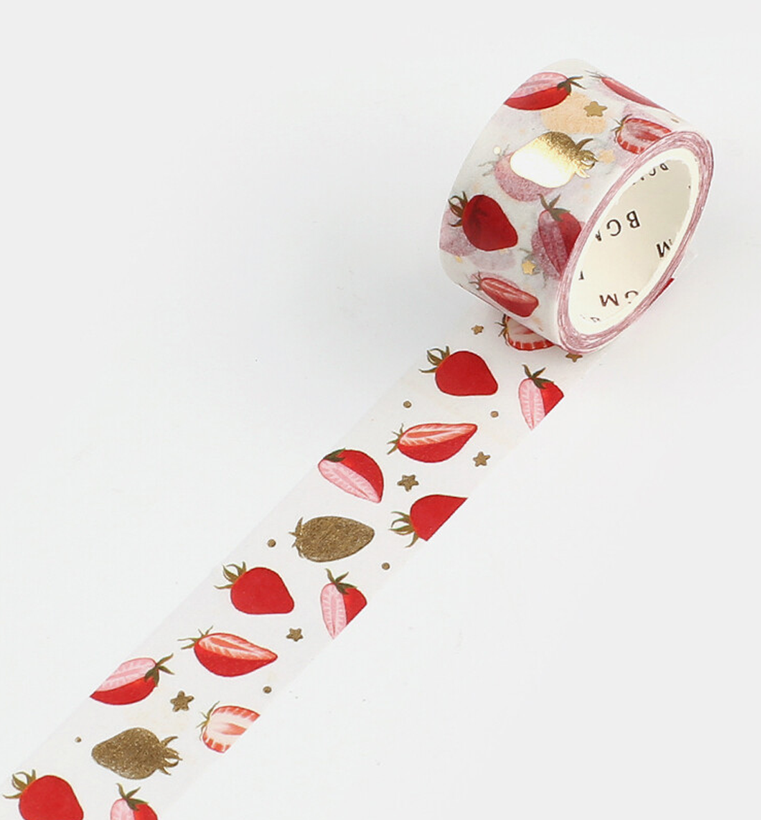 Strawberry Party Washi Tape [Foil Stamping]