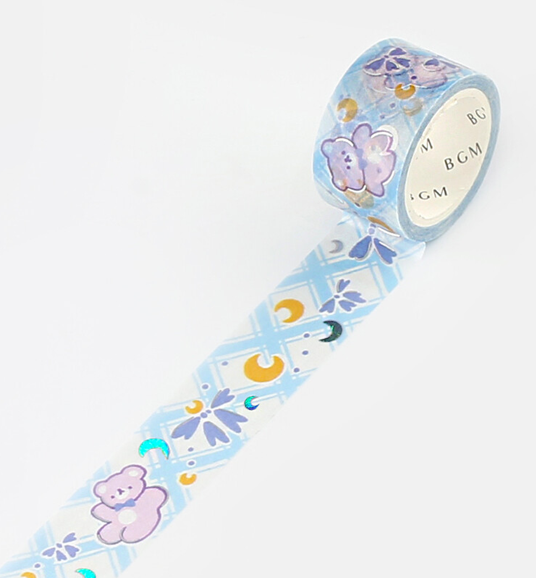 Otome Kuma Young Bear Washi Tape [Foil Stamping]