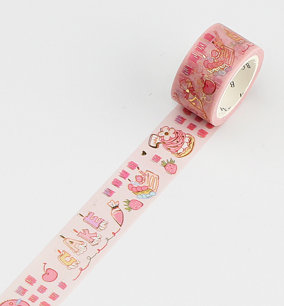 Paradise Cream Washi Tape [Foil Stamping]