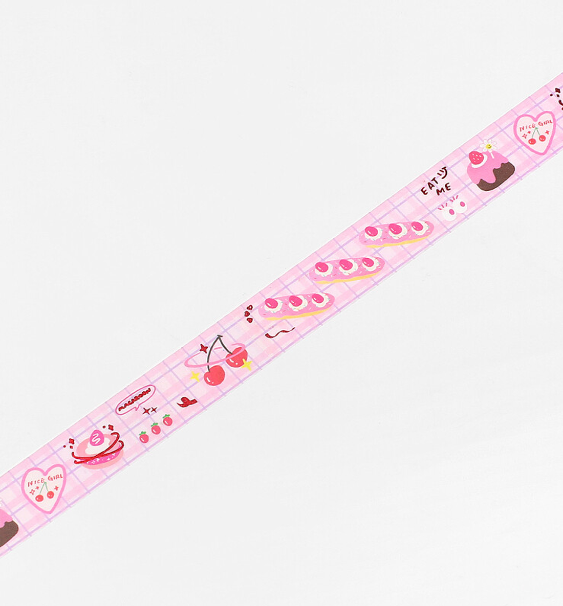 Pink Dessert Washi Tape [Foil Stamping]
