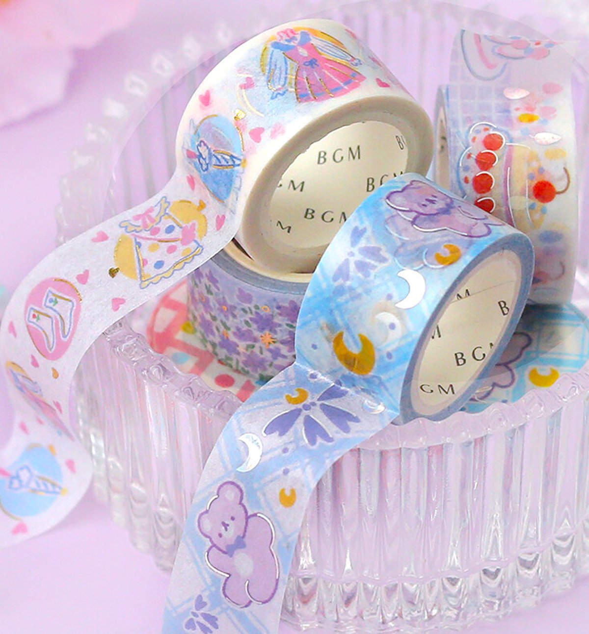 Otome Clothes Washi Tape [Foil Stamping]