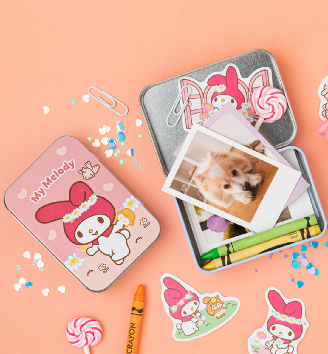 Sanrio Tin Case Sticker Pack [40 Stickers]