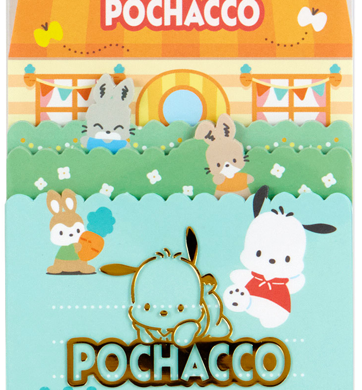Sanrio and Friends Happy Time Memopad [Pochacco]