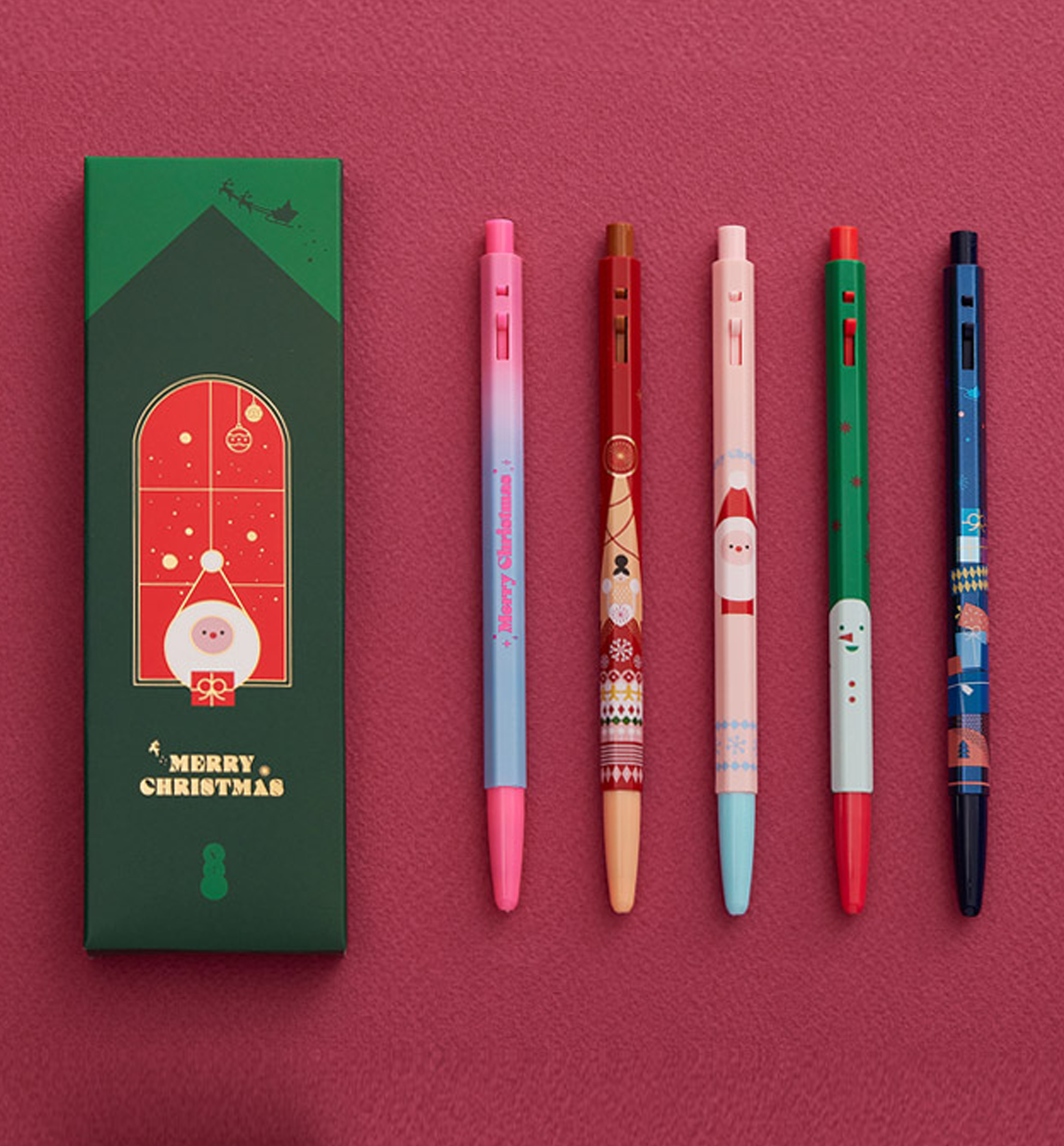 153 Christmas 5 Pens [Limited Edition]