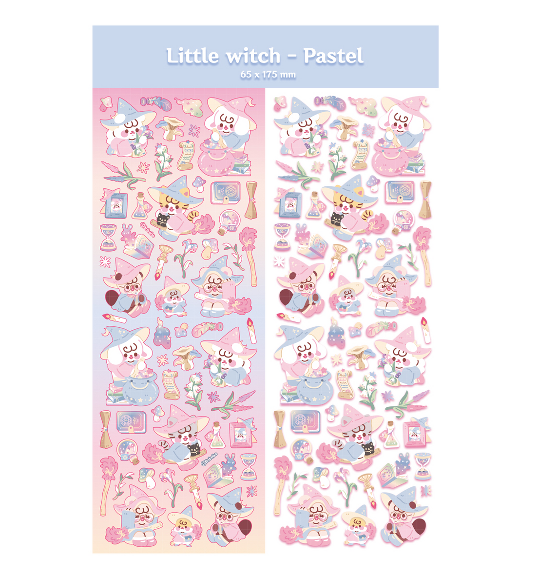Little Witch Seal Sticker [Pastel]