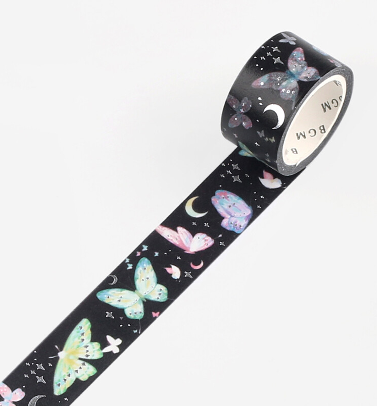 Night Butterfly Washi Tape [Foil Stamping]