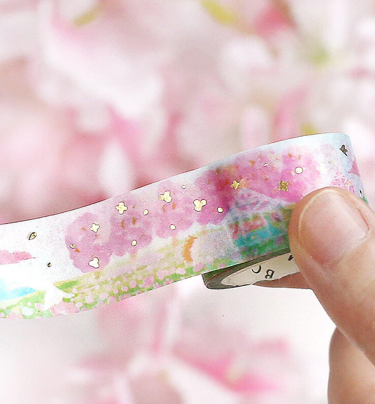 Dream Garden Washi Tape [Foil Stamping]