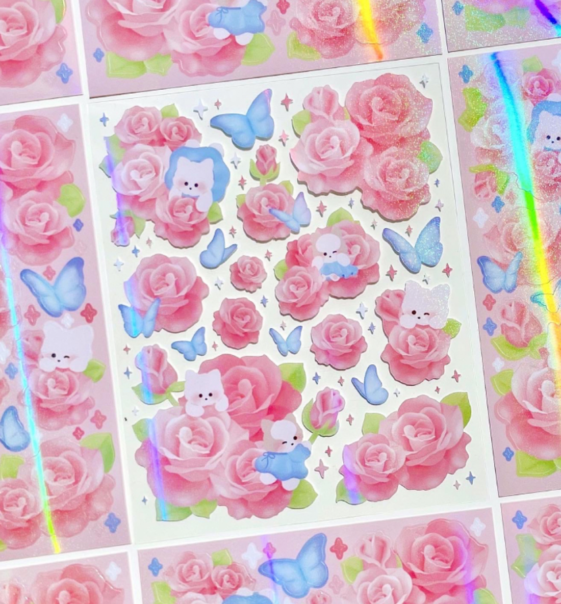 Rose Seal Sticker