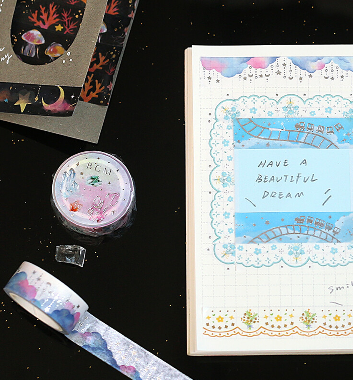 Life Mineral Washi Tape [Foil Stamping]