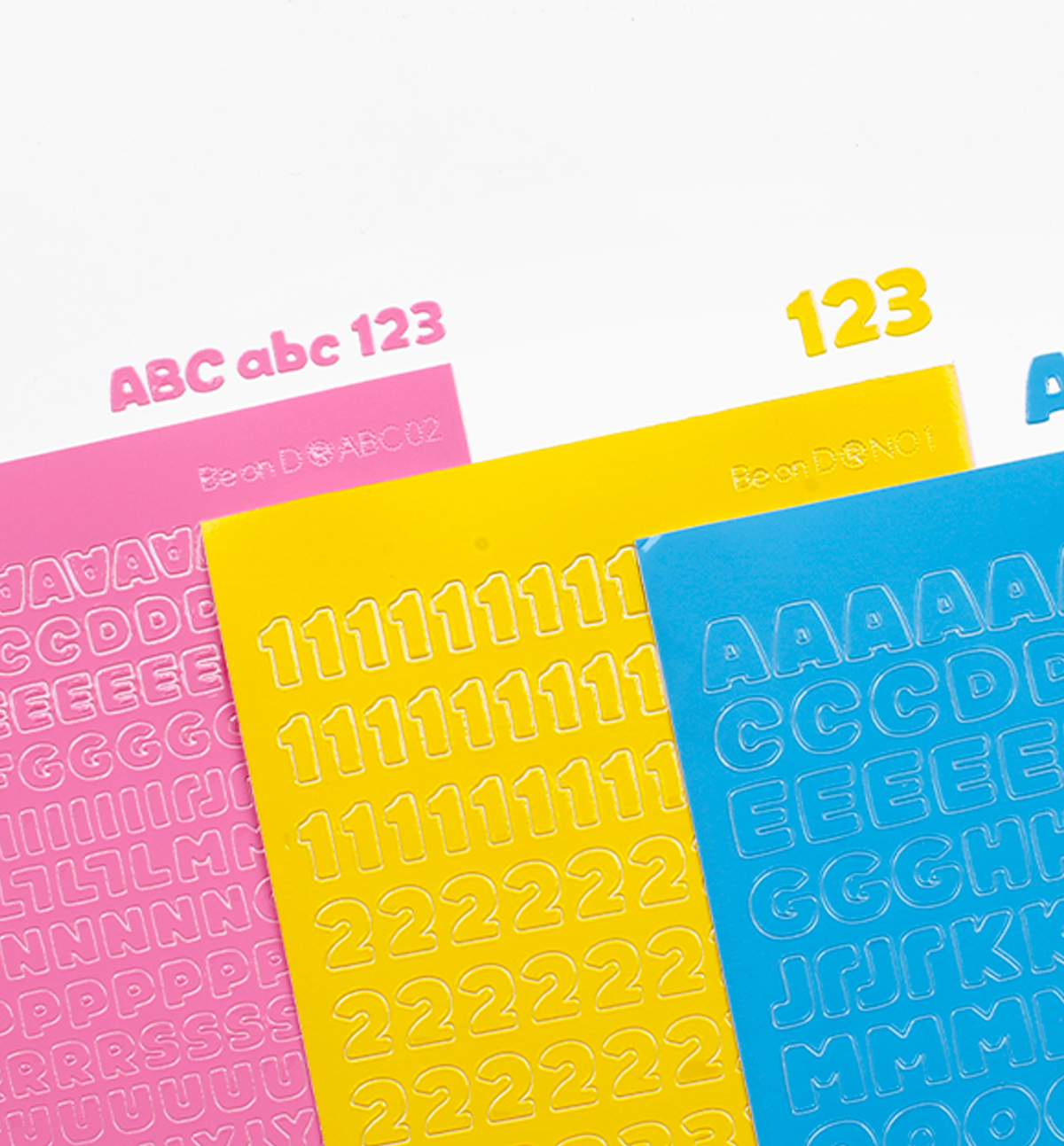 Deco Pocket ABC Sticker Pack [10 Stickers]