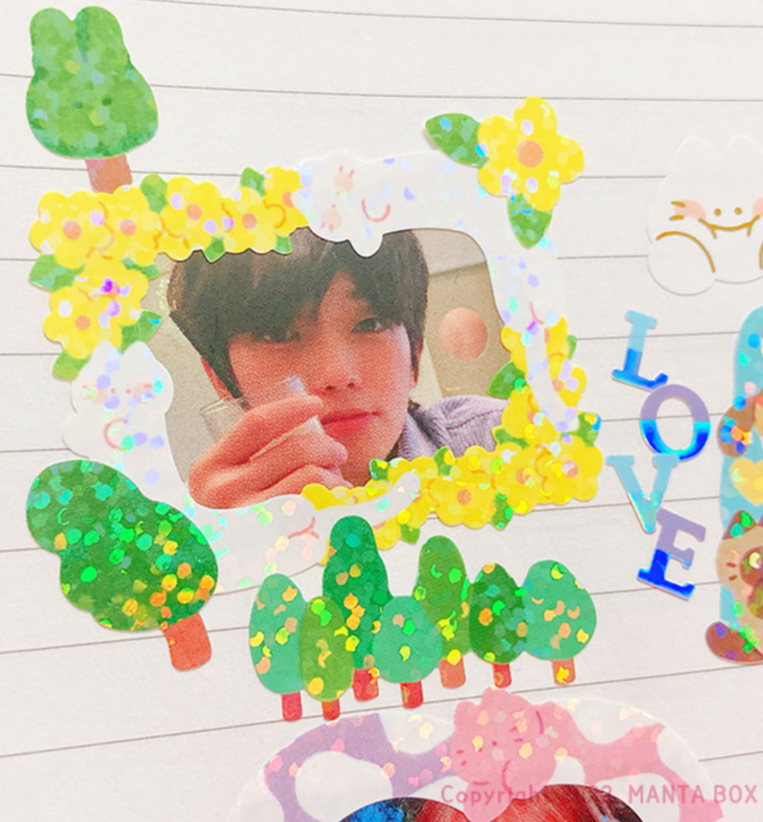 Twinkle Forest Seal Sticker