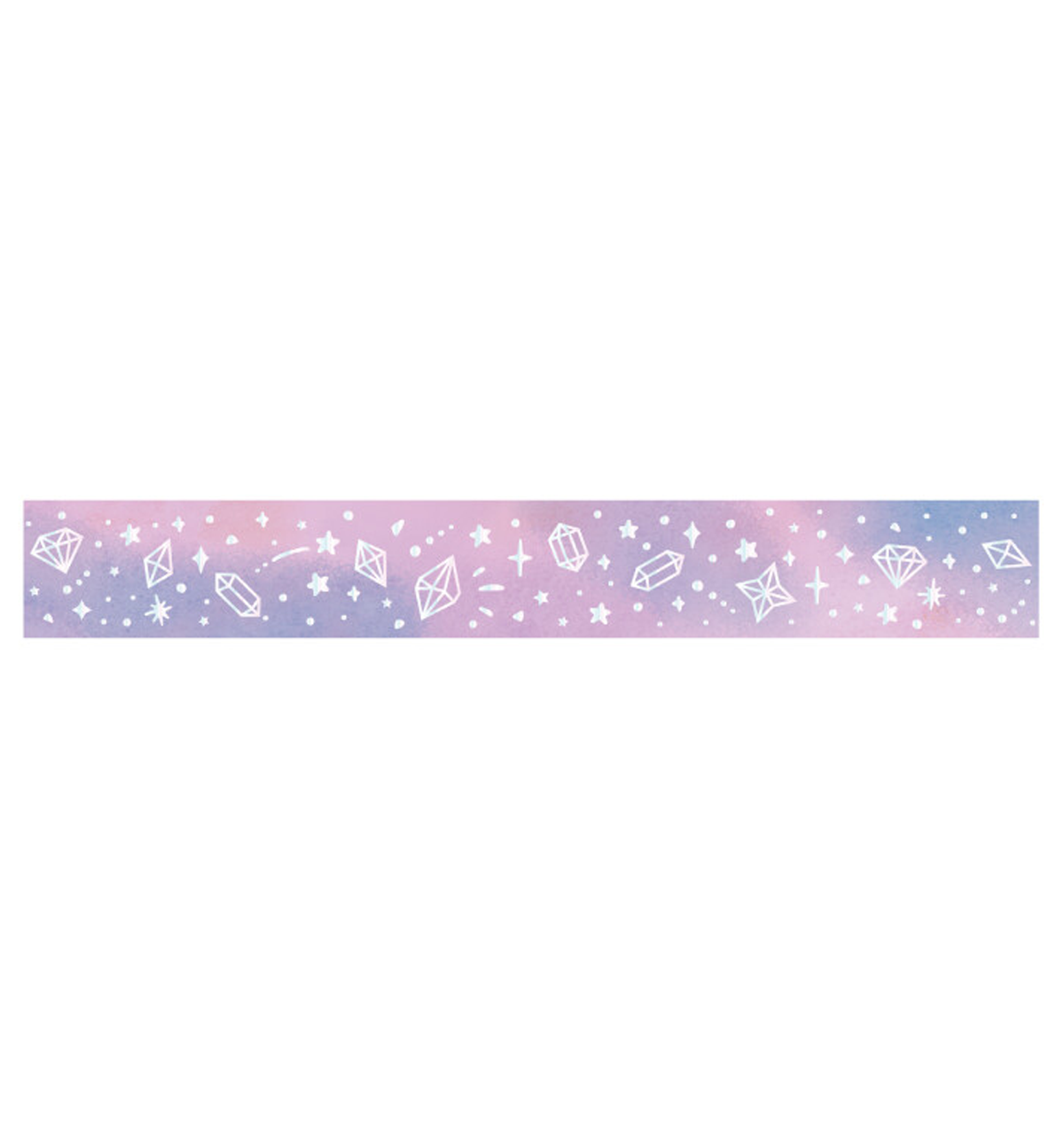 Macaron Color Galaxy Washi Tape [Foil Stamping]