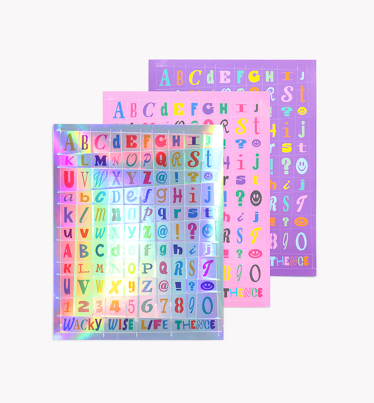 Letter Sticker Set Ver 5